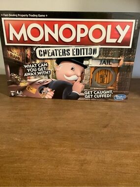 Hasbro Monopoly Cheaters Edition - NWT